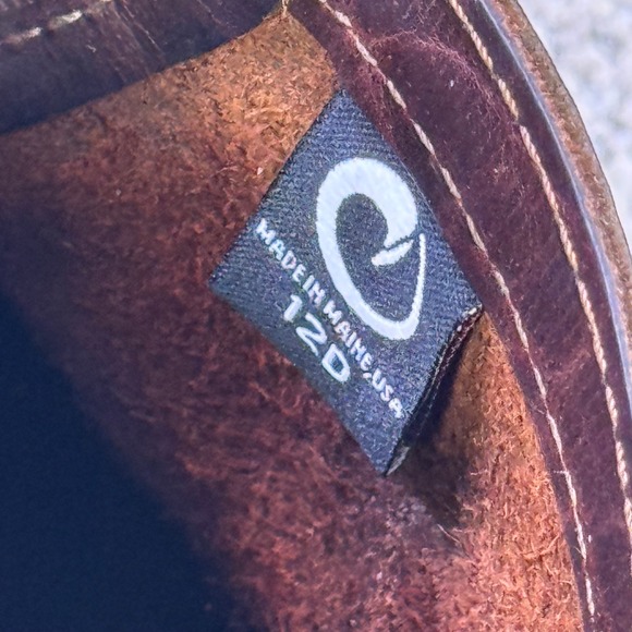 Origin USA Coronado 6" Boot Whiskey Leather Vibram Wedge Men's 12 D EUC - Picture 3 of 10